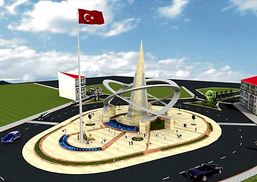 Albayrak Meydan� �evre - An�t Tasar�m�