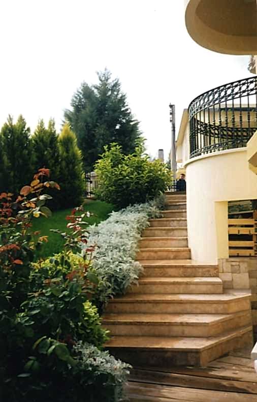 Cinkaya Villas� Bah�e Tasar�m� �aml�k